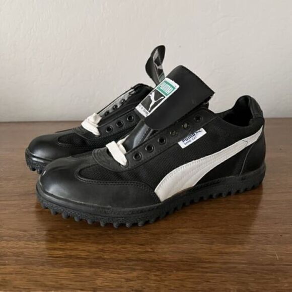 Vintage 80’s Puma Game Cat Indoor Turf Shoes Tennis Size Gym Running RARE NEW - Picture 1 of 12
